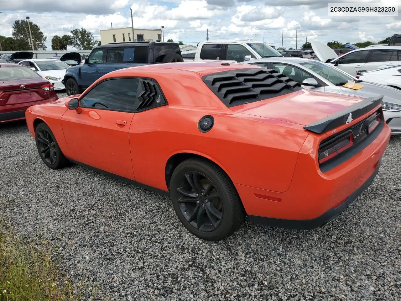 2016 Dodge Challenger Sxt VIN: 2C3CDZAG9GH323250 Lot: 74207254