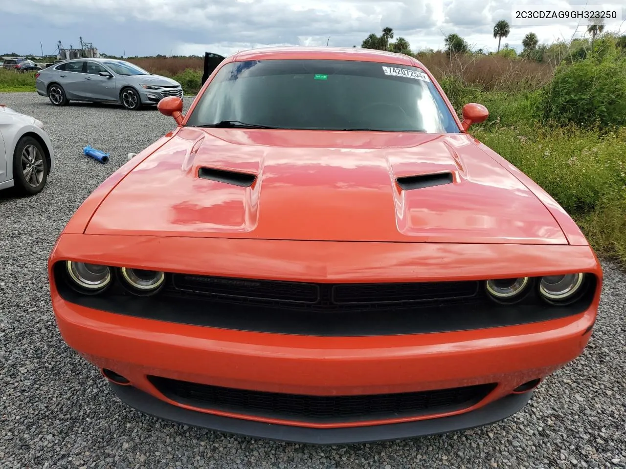 2016 Dodge Challenger Sxt VIN: 2C3CDZAG9GH323250 Lot: 74207254