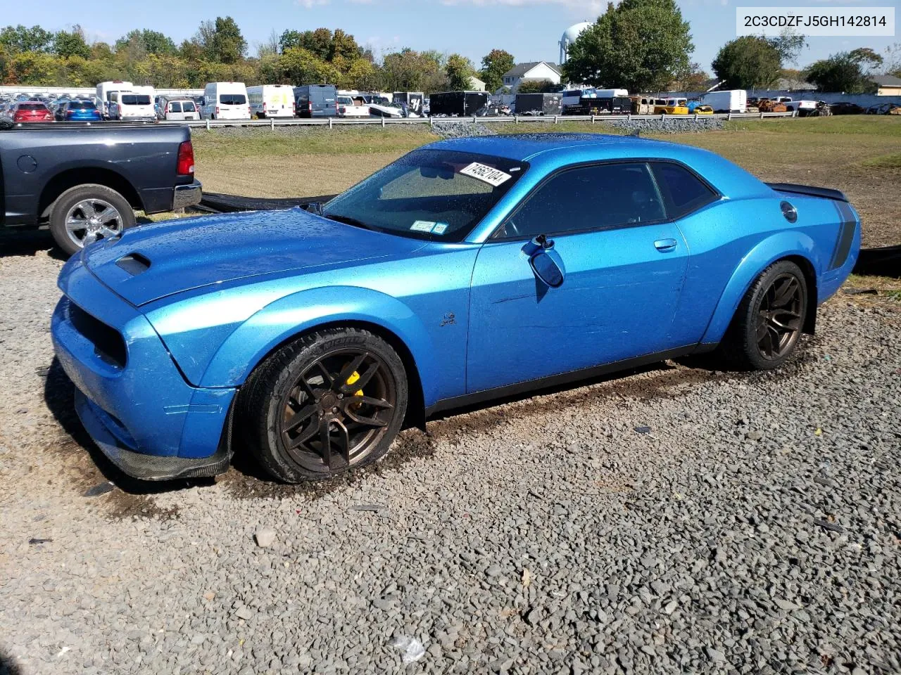 2016 Dodge Challenger R/T Scat Pack VIN: 2C3CDZFJ5GH142814 Lot: 74562104