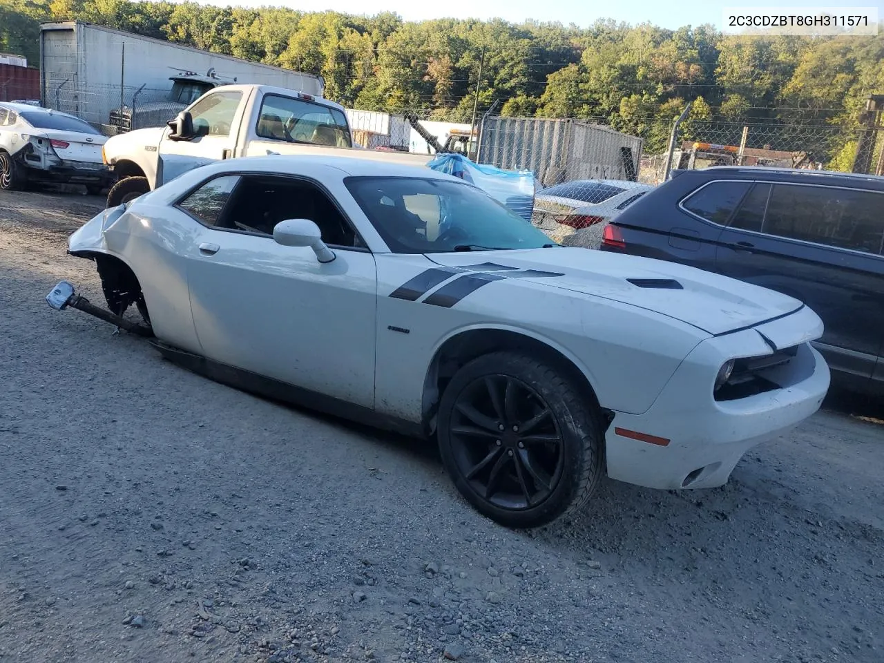 2016 Dodge Challenger R/T VIN: 2C3CDZBT8GH311571 Lot: 74668424