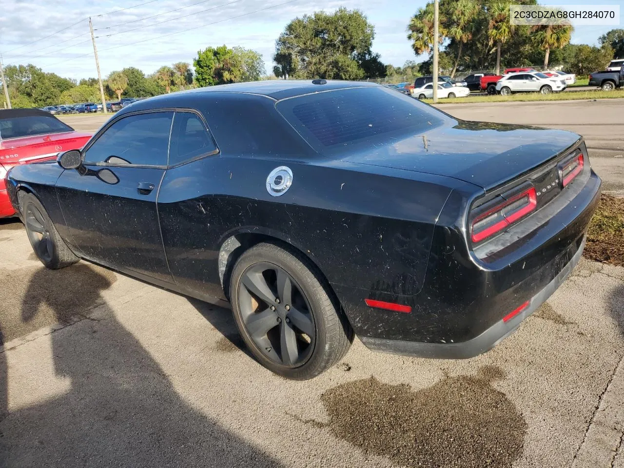 2C3CDZAG8GH284070 2016 Dodge Challenger Sxt