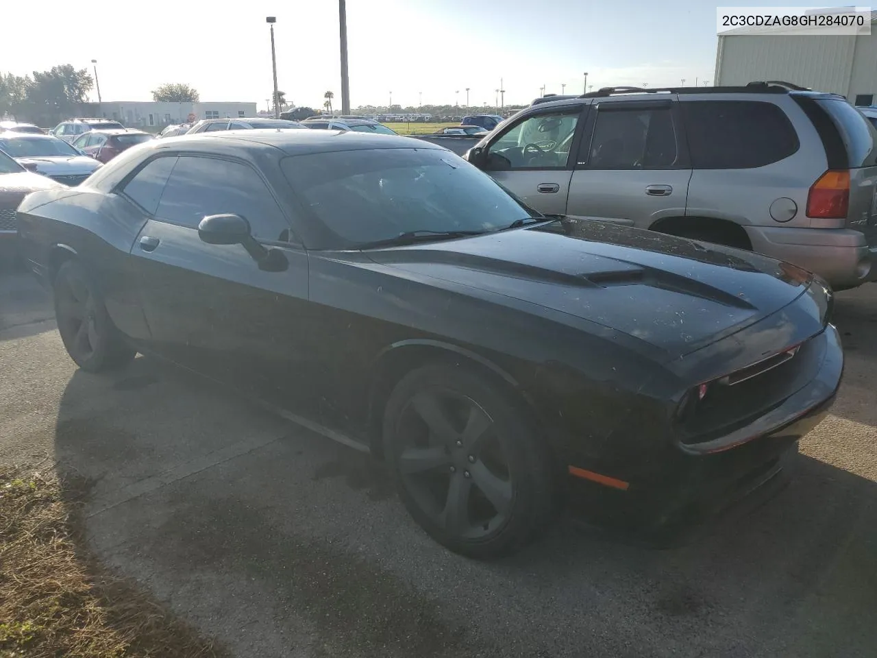 2C3CDZAG8GH284070 2016 Dodge Challenger Sxt