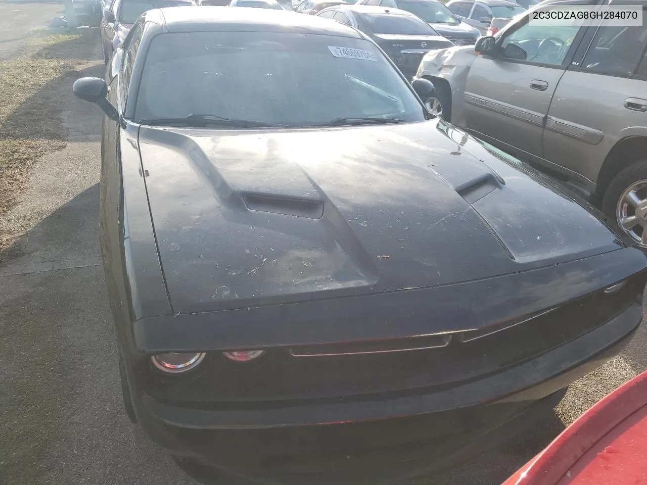 2C3CDZAG8GH284070 2016 Dodge Challenger Sxt