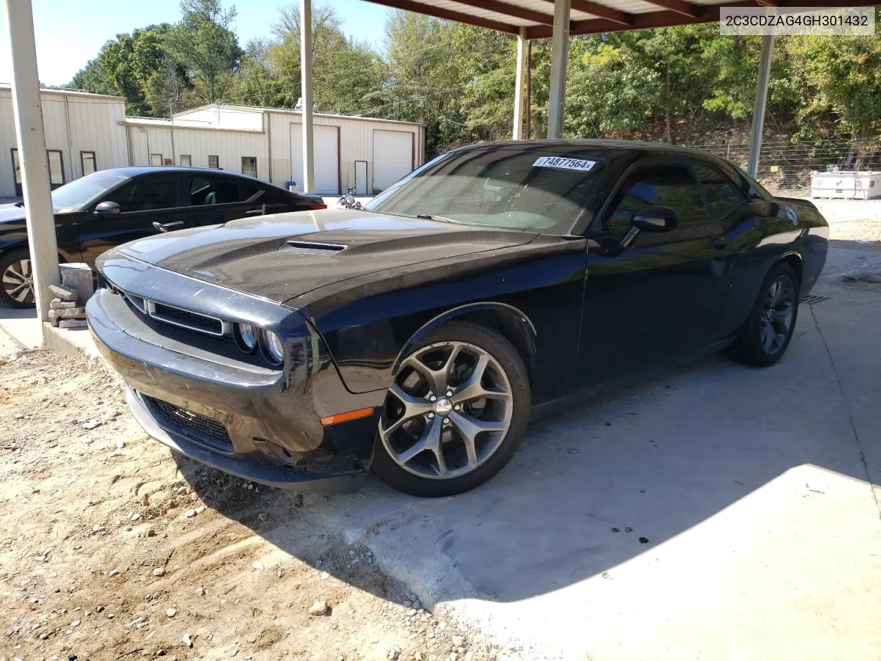 2016 Dodge Challenger Sxt VIN: 2C3CDZAG4GH301432 Lot: 74877564