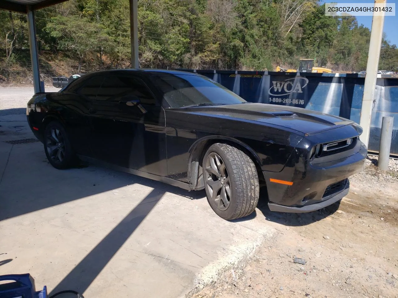 2016 Dodge Challenger Sxt VIN: 2C3CDZAG4GH301432 Lot: 74877564