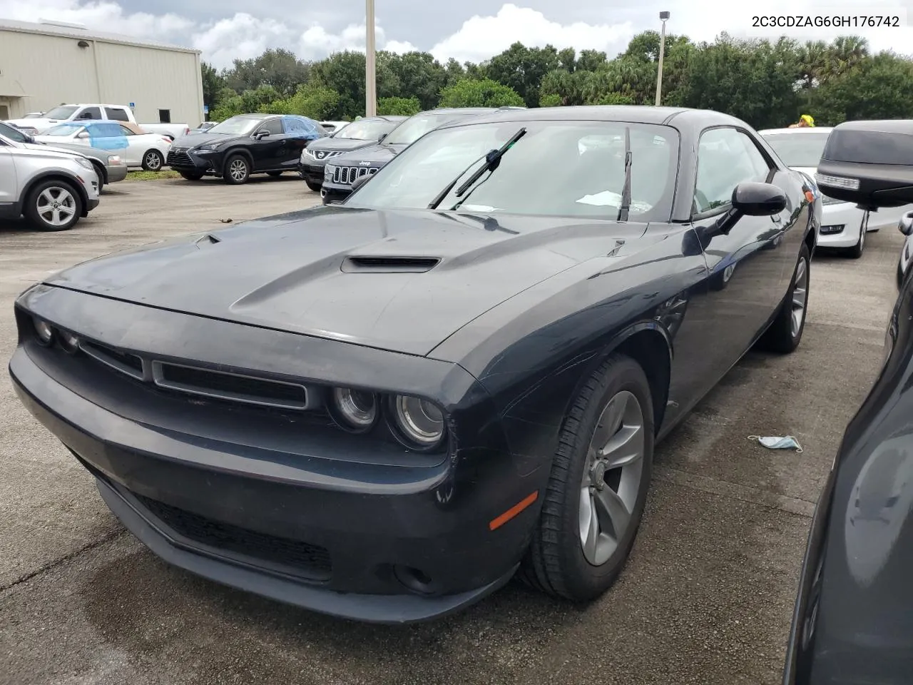 2016 Dodge Challenger Sxt VIN: 2C3CDZAG6GH176742 Lot: 74987704