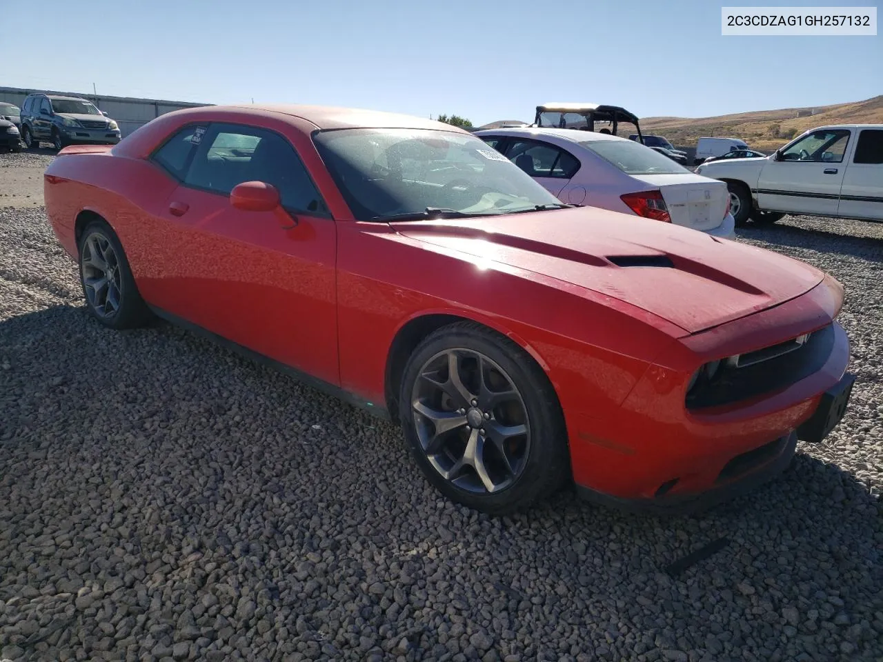 2016 Dodge Challenger Sxt VIN: 2C3CDZAG1GH257132 Lot: 75304374