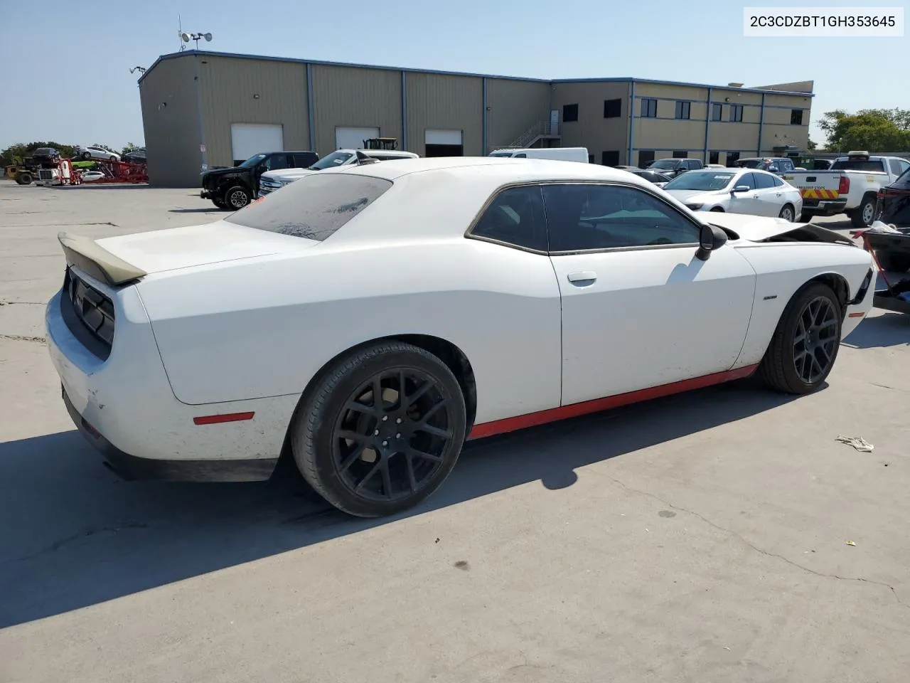 2016 Dodge Challenger R/T VIN: 2C3CDZBT1GH353645 Lot: 75397564