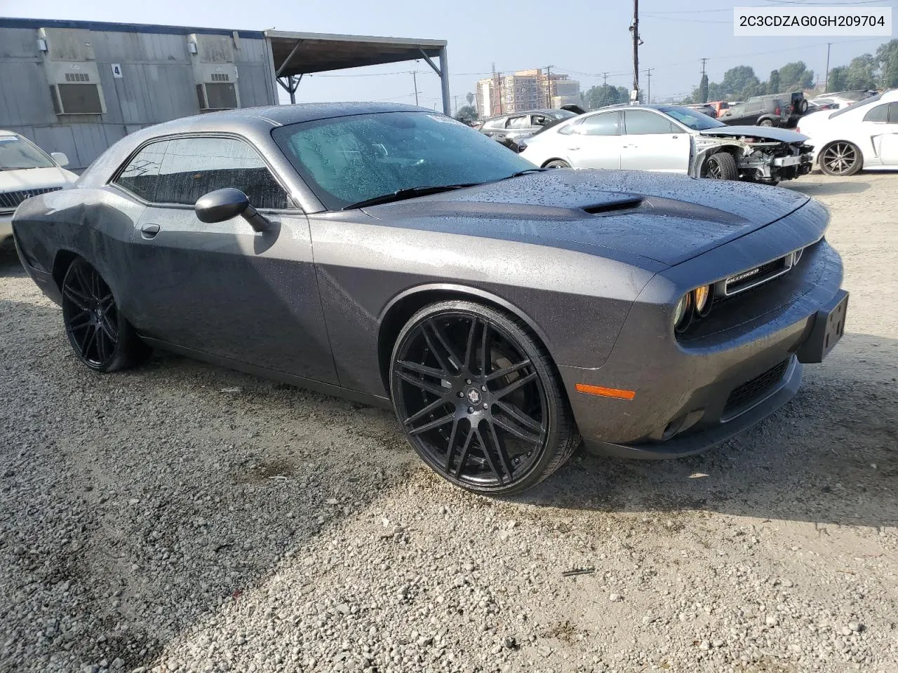 2016 Dodge Challenger Sxt VIN: 2C3CDZAG0GH209704 Lot: 75489924