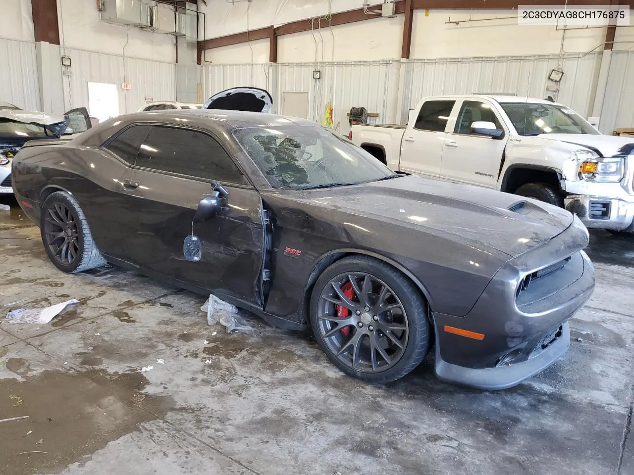 2016 Dodge Challenger Sxt VIN: 2C3CDYAG8CH176875 Lot: 75598894