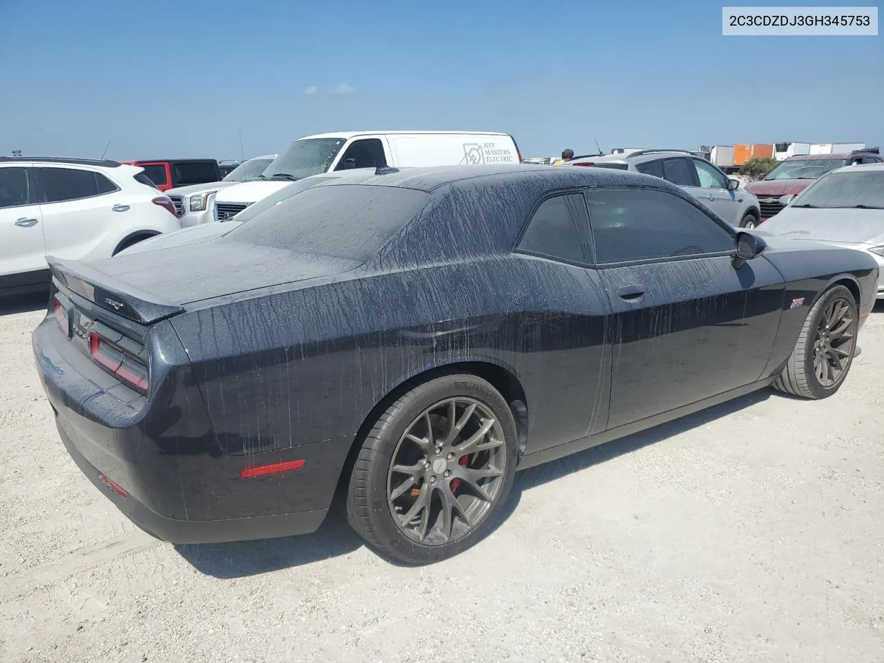 2C3CDZDJ3GH345753 2016 Dodge Challenger Srt 392