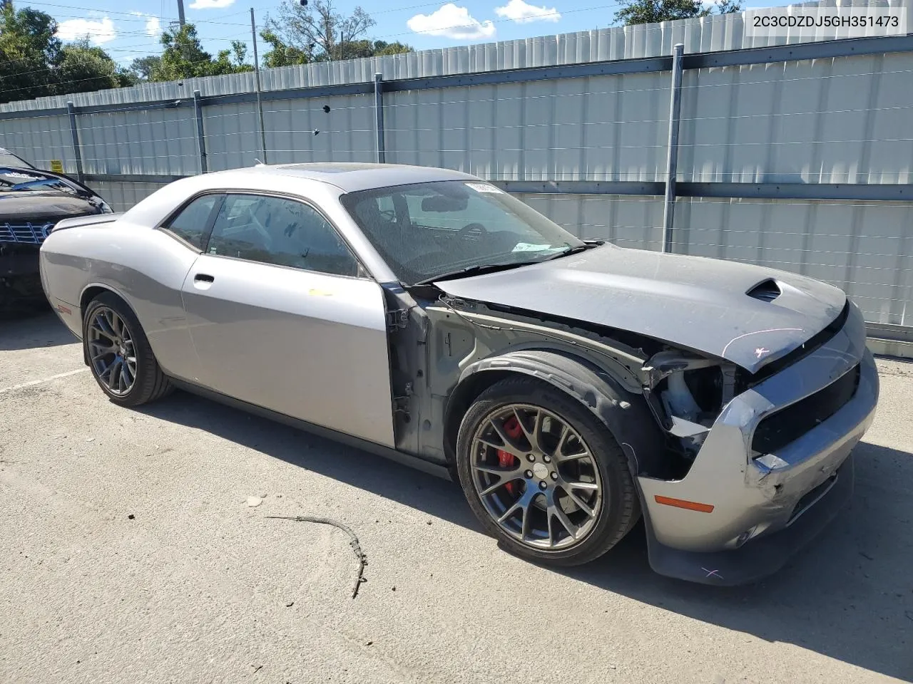 2016 Dodge Challenger Srt 392 VIN: 2C3CDZDJ5GH351473 Lot: 75681544