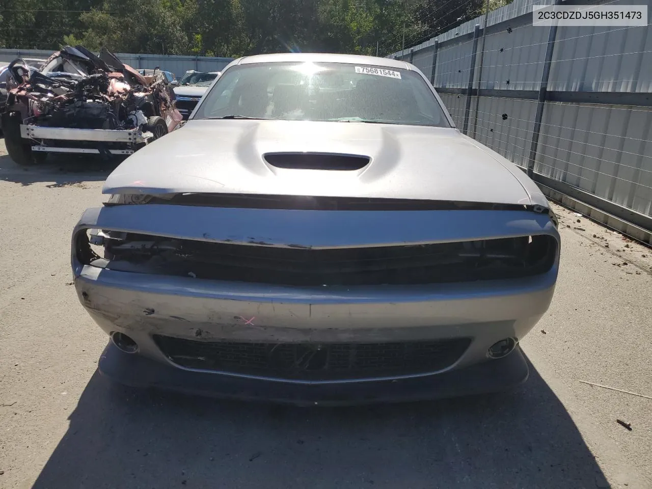 2016 Dodge Challenger Srt 392 VIN: 2C3CDZDJ5GH351473 Lot: 75681544