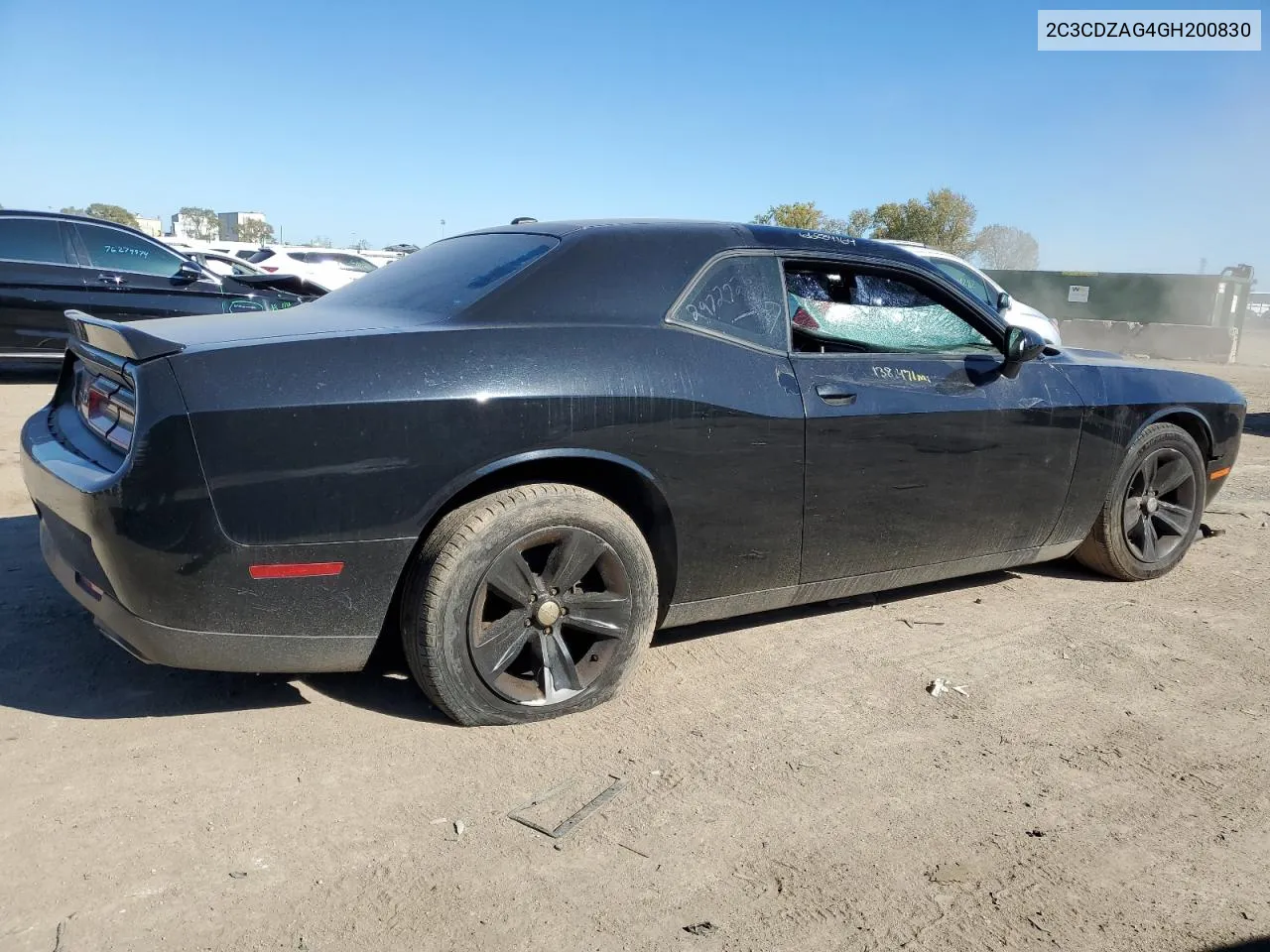 2016 Dodge Challenger Sxt VIN: 2C3CDZAG4GH200830 Lot: 75955924