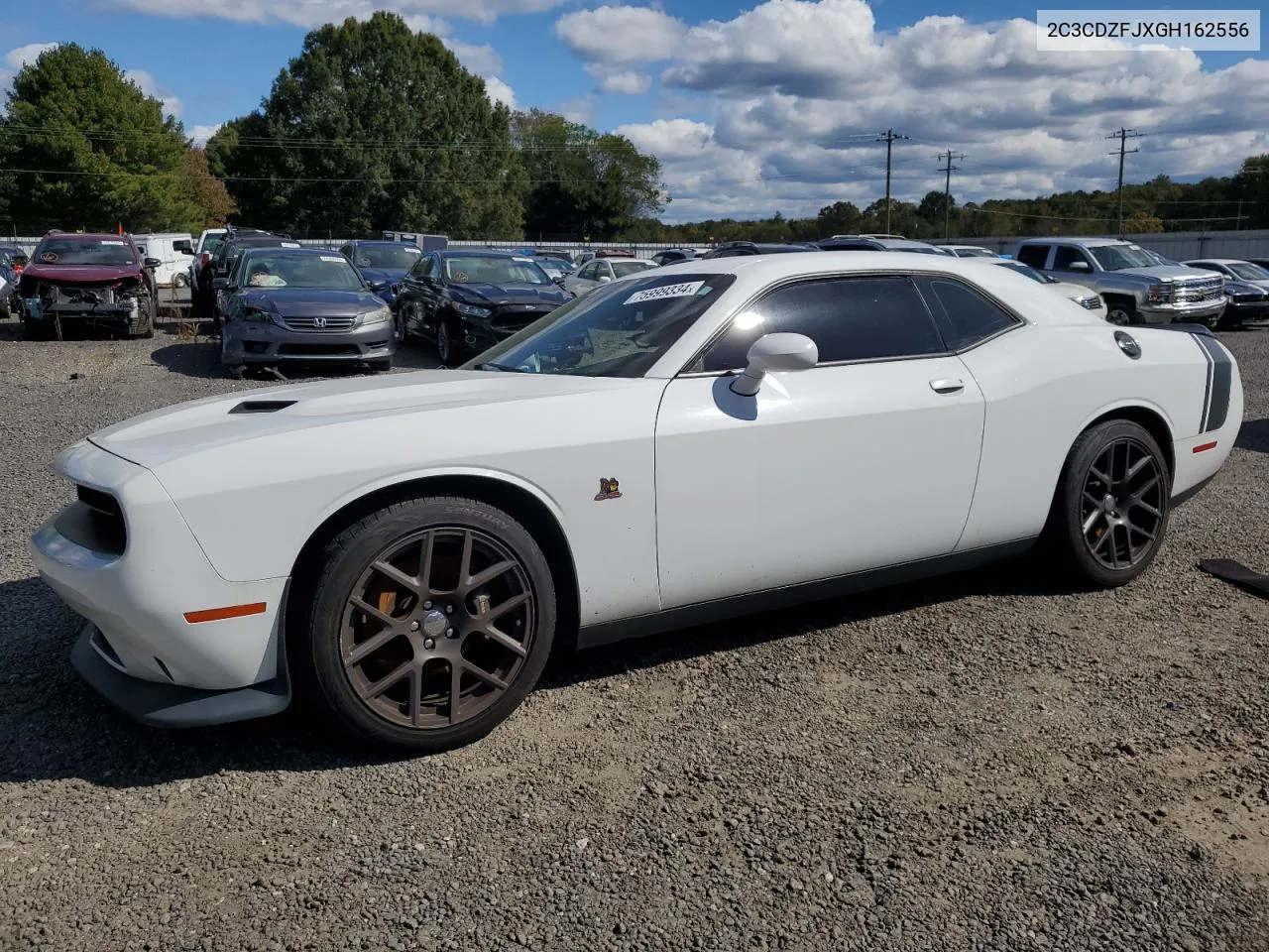 2016 Dodge Challenger R/T Scat Pack VIN: 2C3CDZFJXGH162556 Lot: 75999334