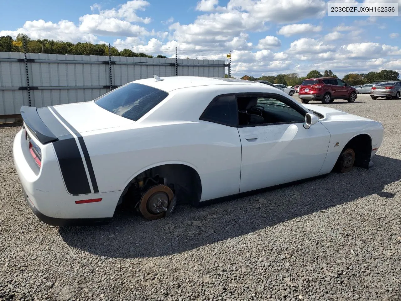 2016 Dodge Challenger R/T Scat Pack VIN: 2C3CDZFJXGH162556 Lot: 75999334