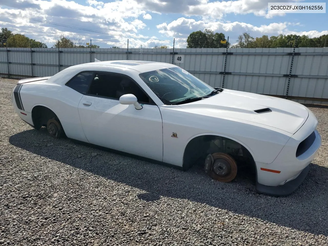 2016 Dodge Challenger R/T Scat Pack VIN: 2C3CDZFJXGH162556 Lot: 75999334