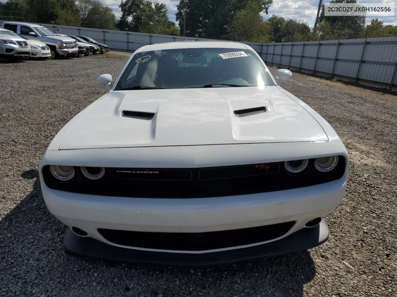 2016 Dodge Challenger R/T Scat Pack VIN: 2C3CDZFJXGH162556 Lot: 75999334