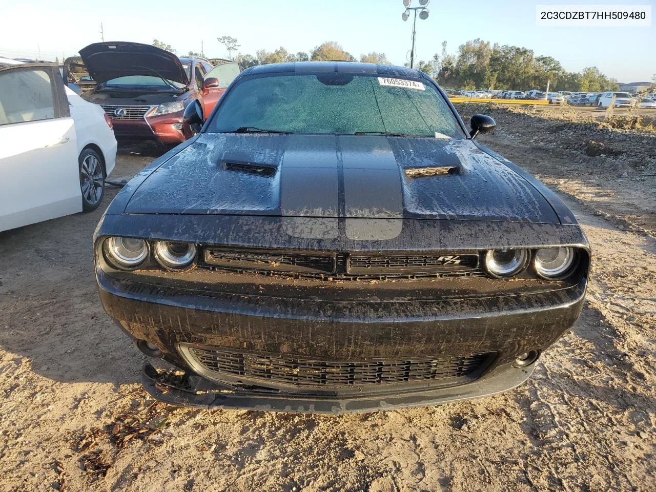 2016 Dodge Challenger R/T VIN: 2C3CDZBT7HH509480 Lot: 76053374