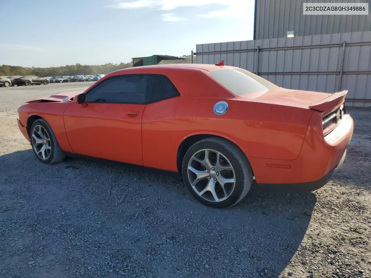 2016 Dodge Challenger Sxt VIN: 2C3CDZAG8GH349886 Lot: 76086264