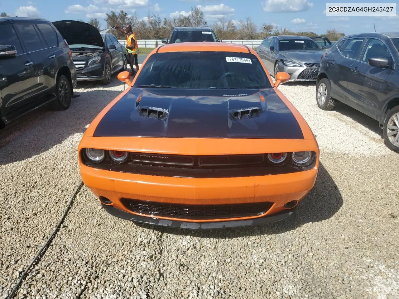 2016 Dodge Challenger Sxt VIN: 2C3CDZAG4GH245427 Lot: 76177044