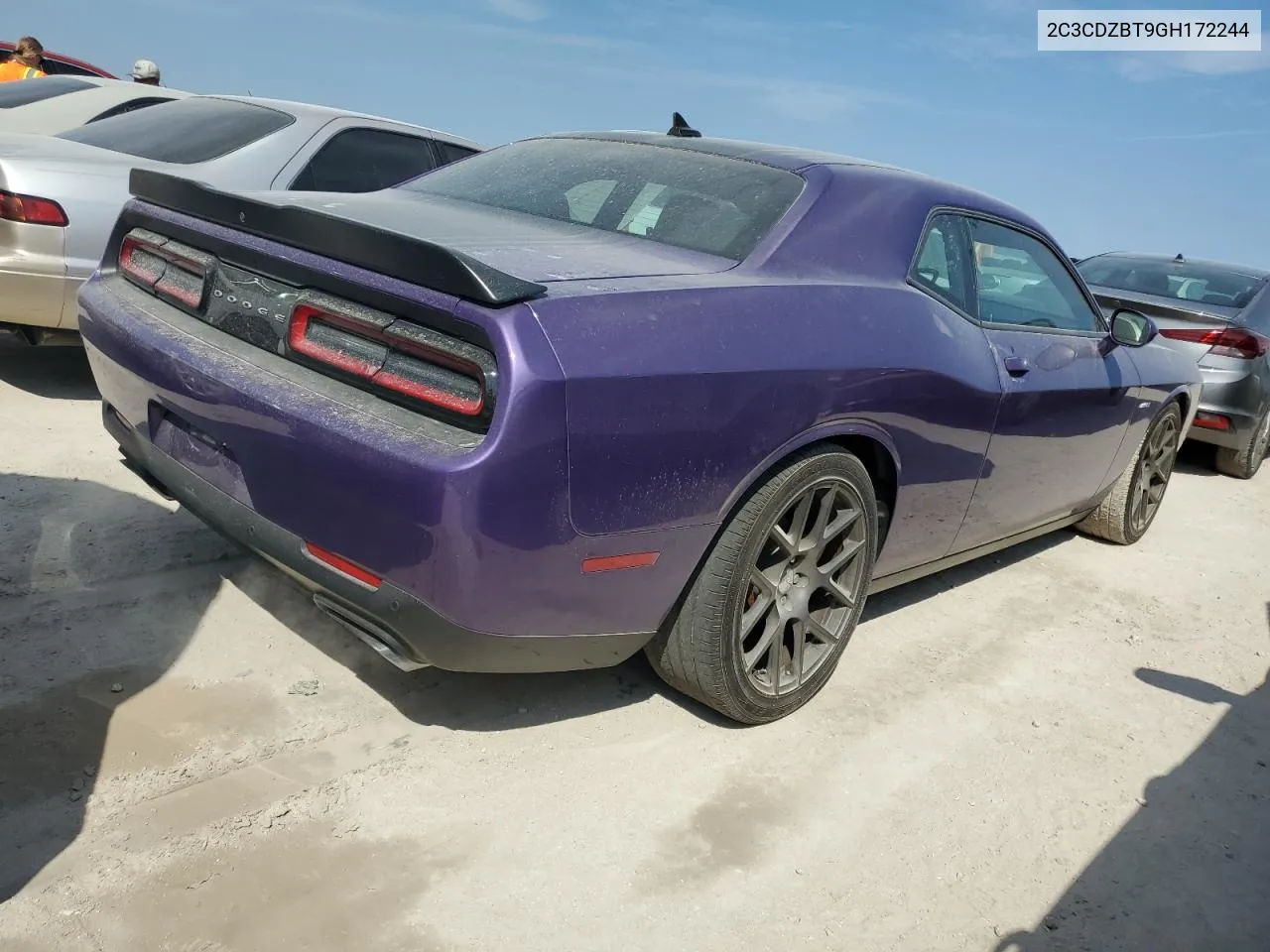 2016 Dodge Challenger R/T VIN: 2C3CDZBT9GH172244 Lot: 76497894