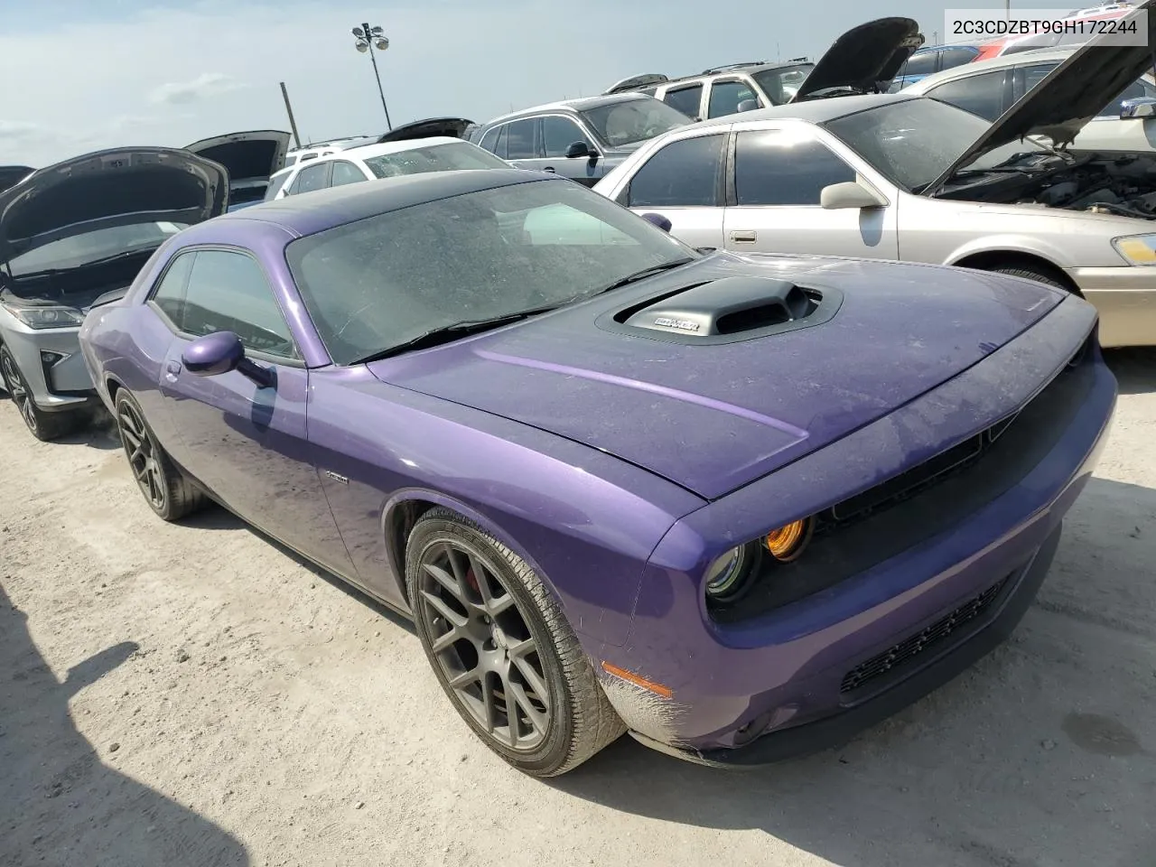 2C3CDZBT9GH172244 2016 Dodge Challenger R/T