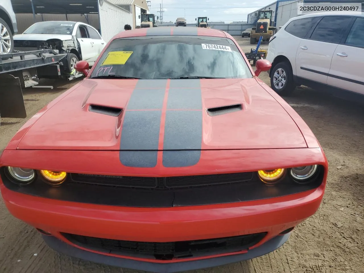 2016 Dodge Challenger Sxt VIN: 2C3CDZAG0GH240497 Lot: 76742444