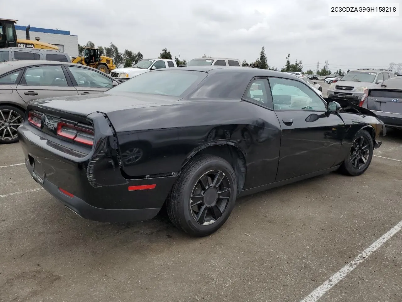 2016 Dodge Challenger Sxt VIN: 2C3CDZAG9GH158218 Lot: 76747124