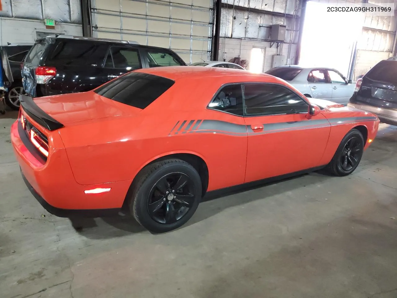 2016 Dodge Challenger Sxt VIN: 2C3CDZAG9GH311969 Lot: 76764013