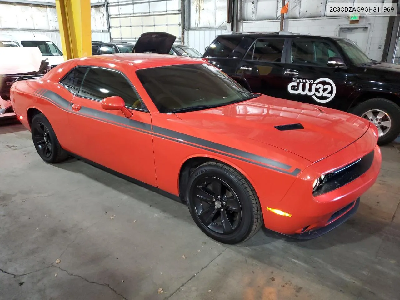 2C3CDZAG9GH311969 2016 Dodge Challenger Sxt