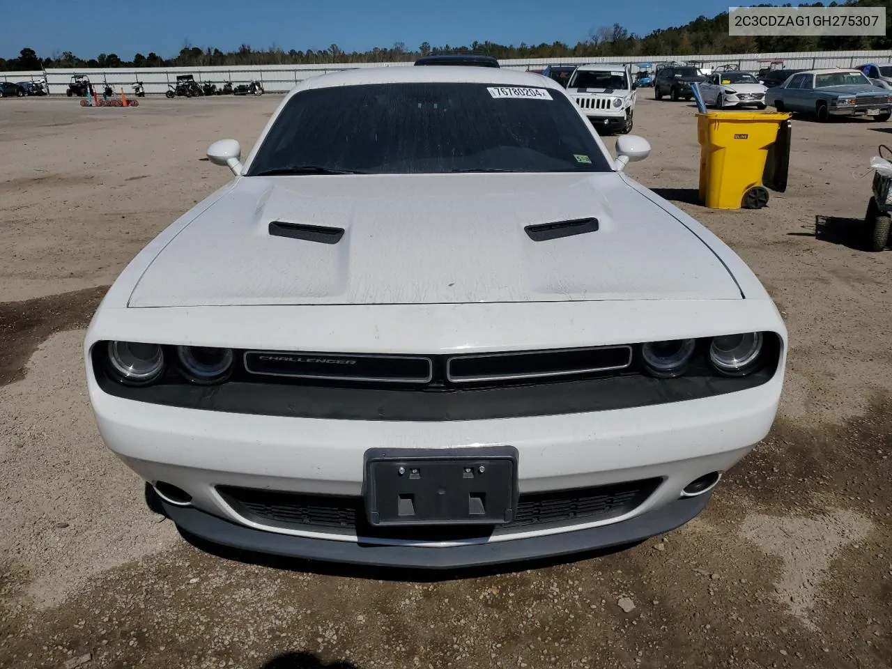 2016 Dodge Challenger Sxt VIN: 2C3CDZAG1GH275307 Lot: 76780204