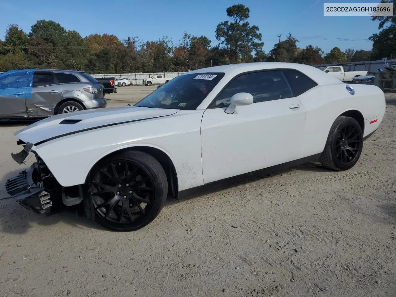 2016 Dodge Challenger Sxt VIN: 2C3CDZAG5GH183696 Lot: 77144144