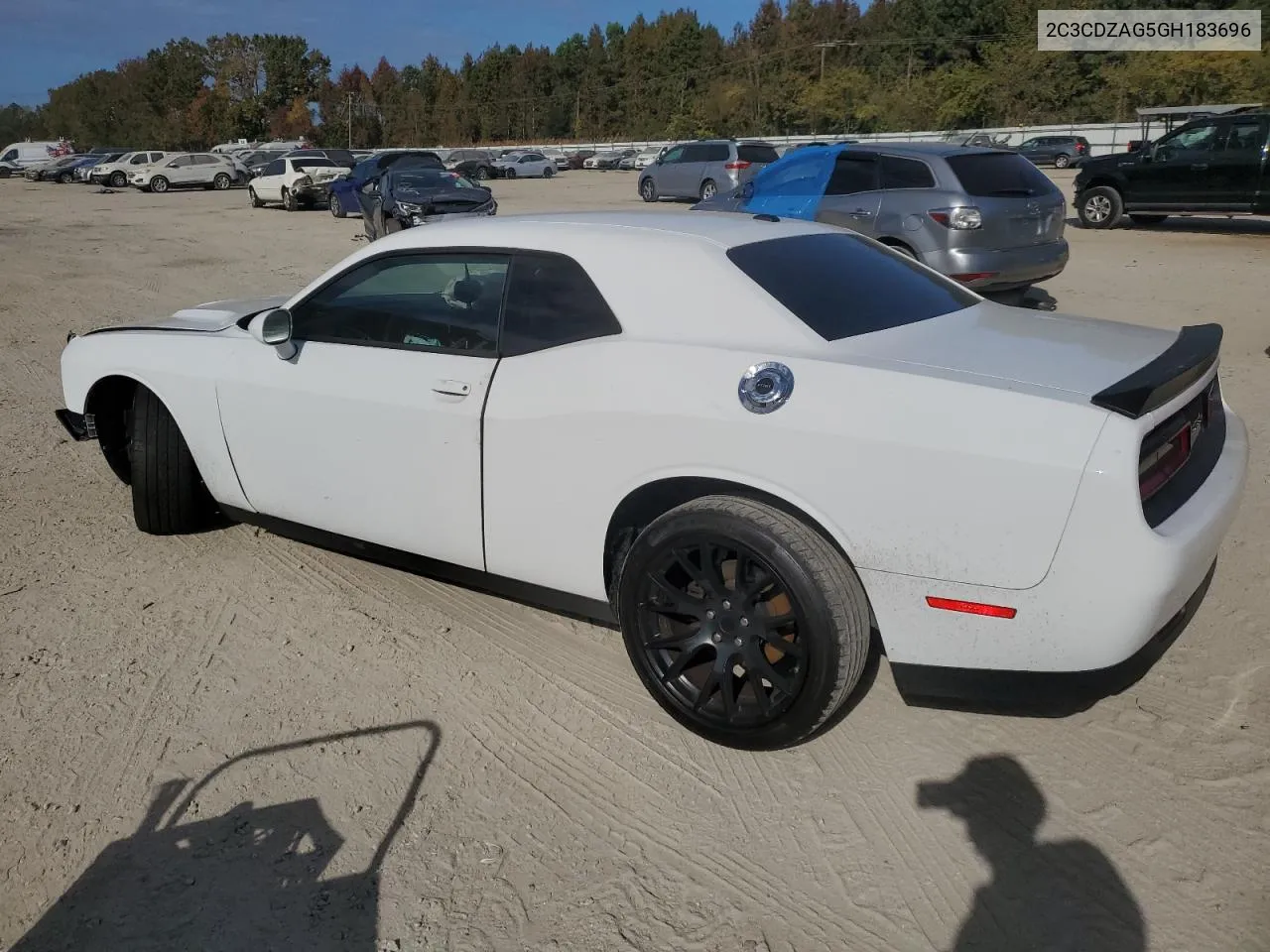 2016 Dodge Challenger Sxt VIN: 2C3CDZAG5GH183696 Lot: 77144144