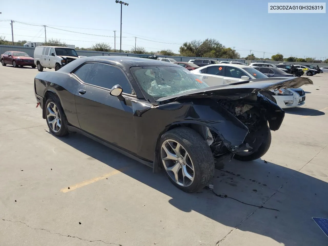 2016 Dodge Challenger Sxt VIN: 2C3CDZAG1GH326319 Lot: 77383764