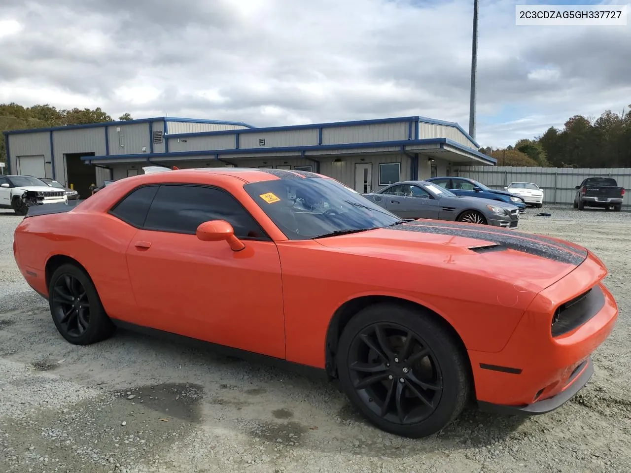 2016 Dodge Challenger Sxt VIN: 2C3CDZAG5GH337727 Lot: 77397604