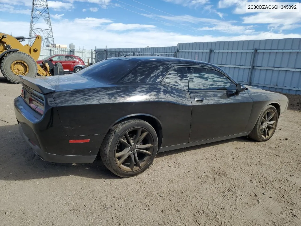 2016 Dodge Challenger Sxt VIN: 2C3CDZAG6GH345092 Lot: 77709654