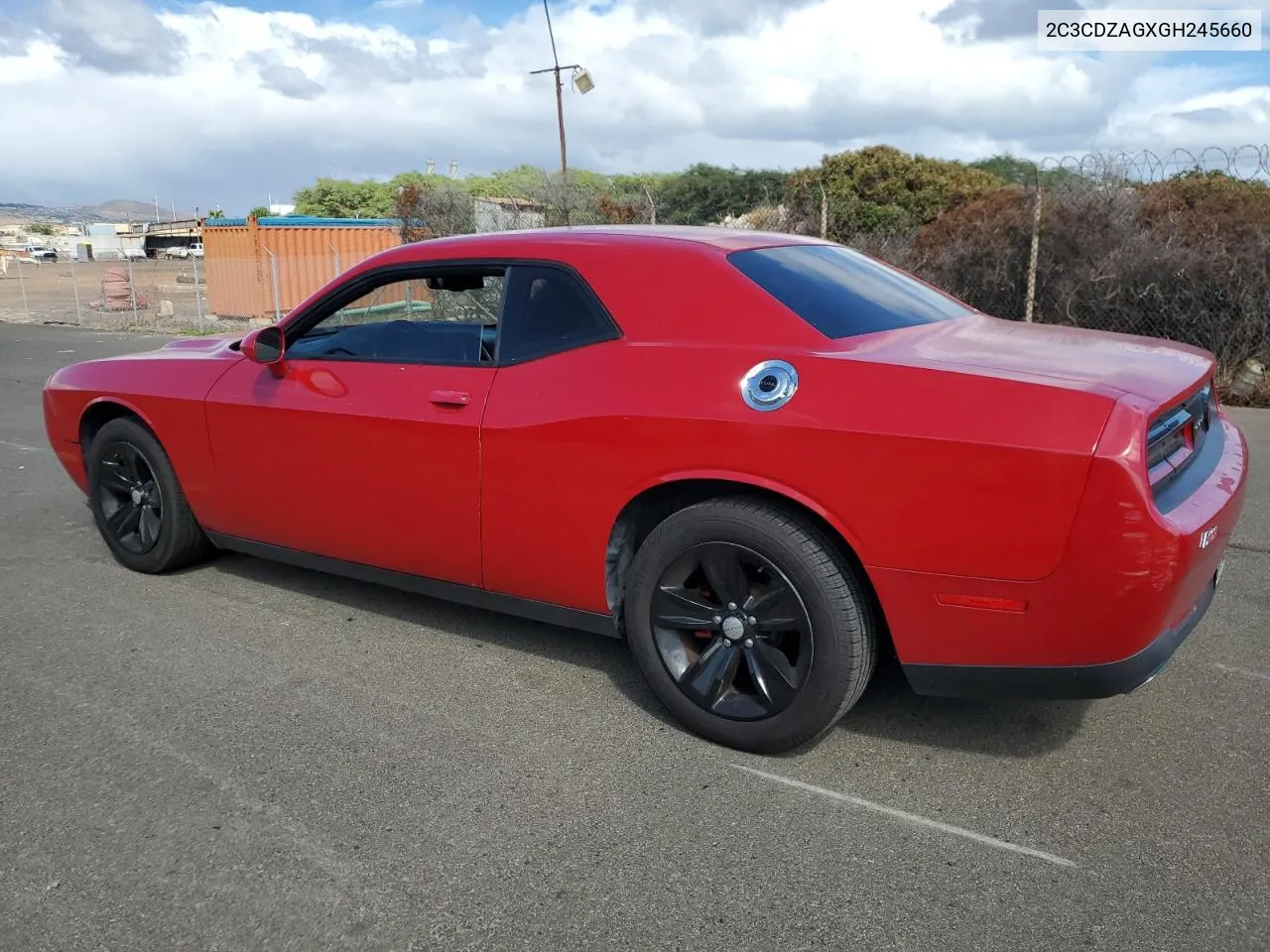 2016 Dodge Challenger Sxt VIN: 2C3CDZAGXGH245660 Lot: 77712884