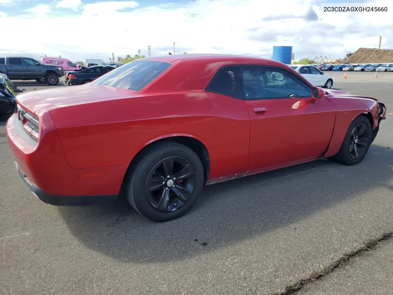 2016 Dodge Challenger Sxt VIN: 2C3CDZAGXGH245660 Lot: 77712884