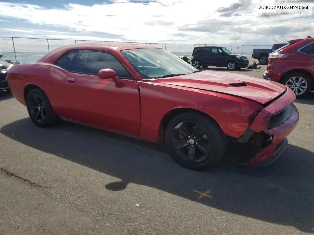 2016 Dodge Challenger Sxt VIN: 2C3CDZAGXGH245660 Lot: 77712884