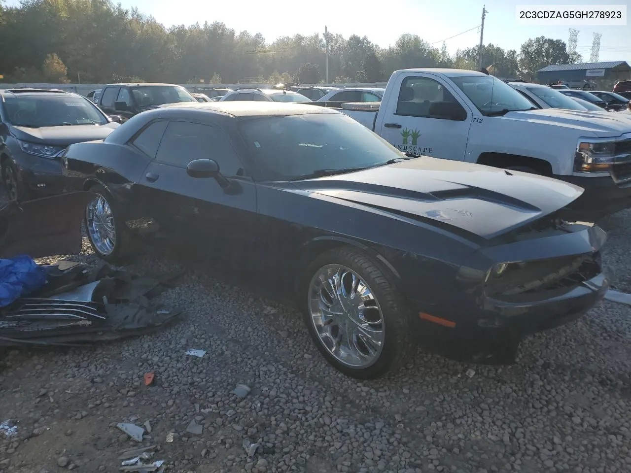 2016 Dodge Challenger Sxt VIN: 2C3CDZAG5GH278923 Lot: 77990754