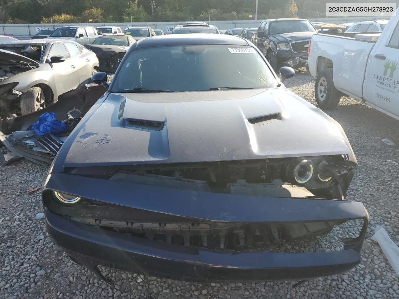 2016 Dodge Challenger Sxt VIN: 2C3CDZAG5GH278923 Lot: 77990754