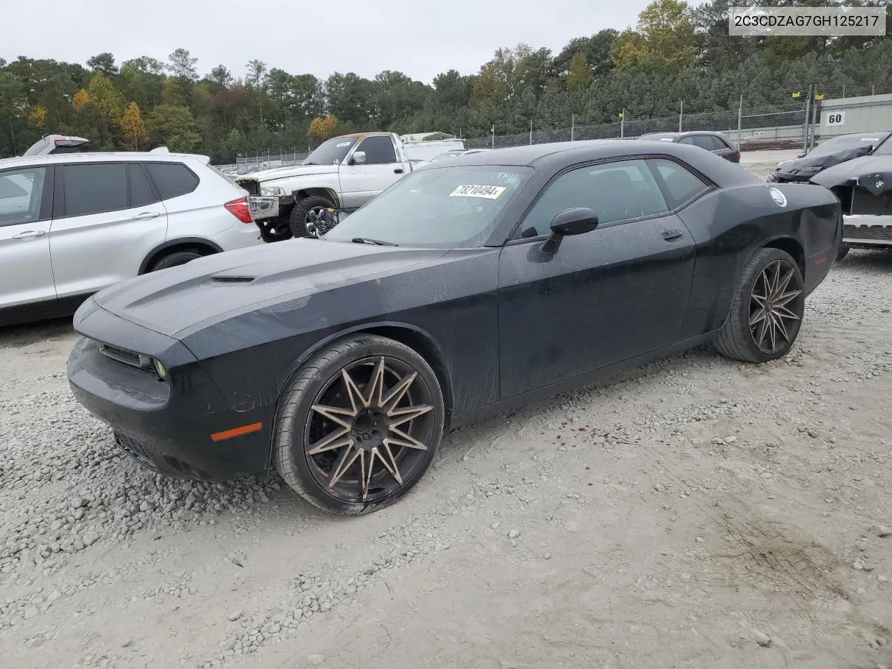 2016 Dodge Challenger Sxt VIN: 2C3CDZAG7GH125217 Lot: 78210494