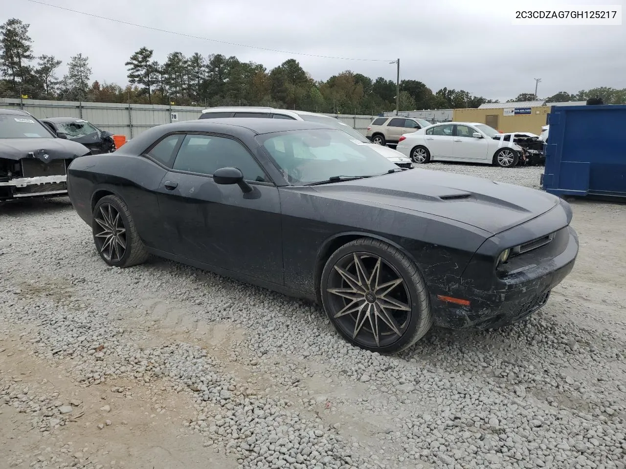 2016 Dodge Challenger Sxt VIN: 2C3CDZAG7GH125217 Lot: 78210494