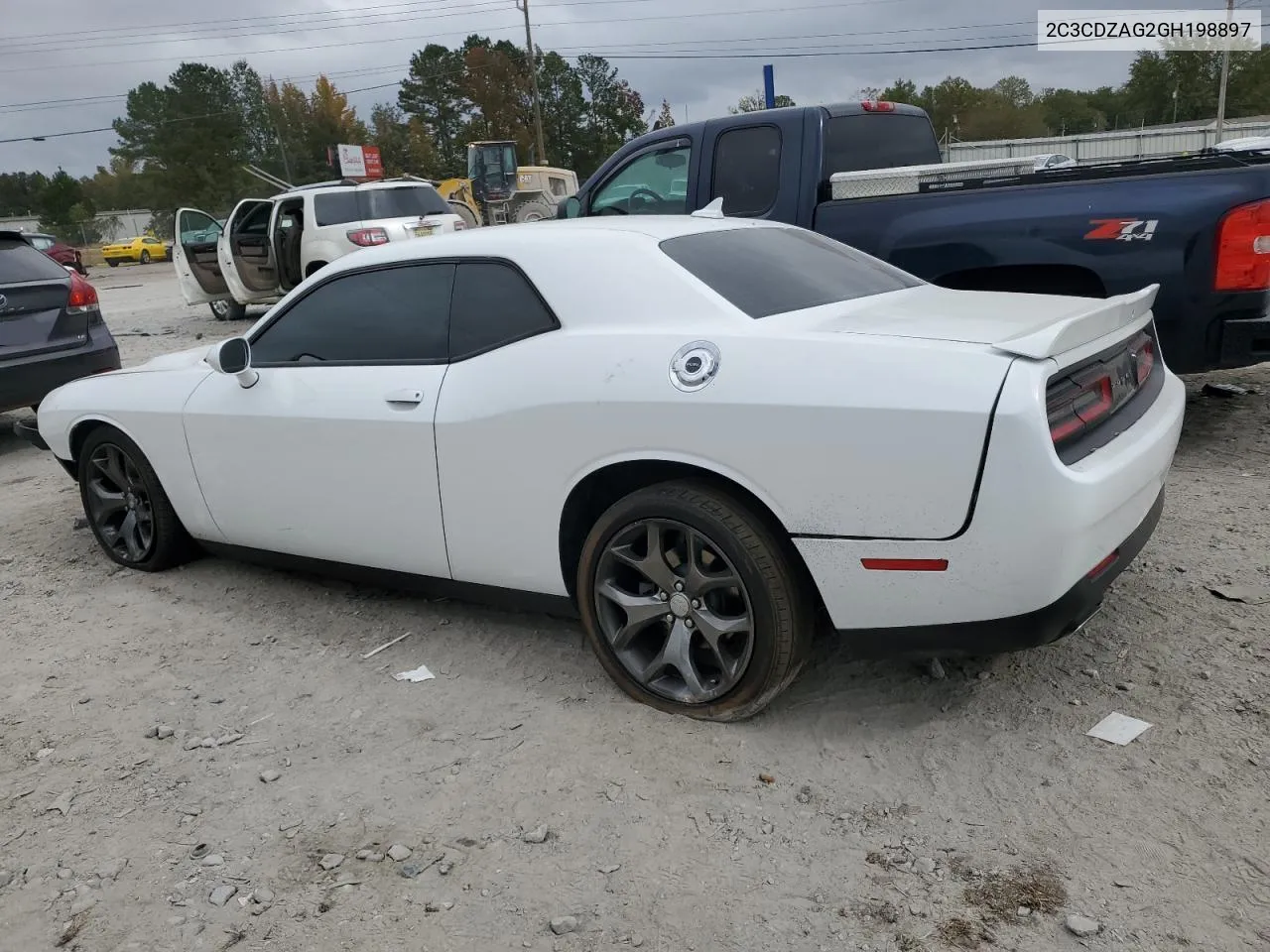 2016 Dodge Challenger Sxt VIN: 2C3CDZAG2GH198897 Lot: 78321974