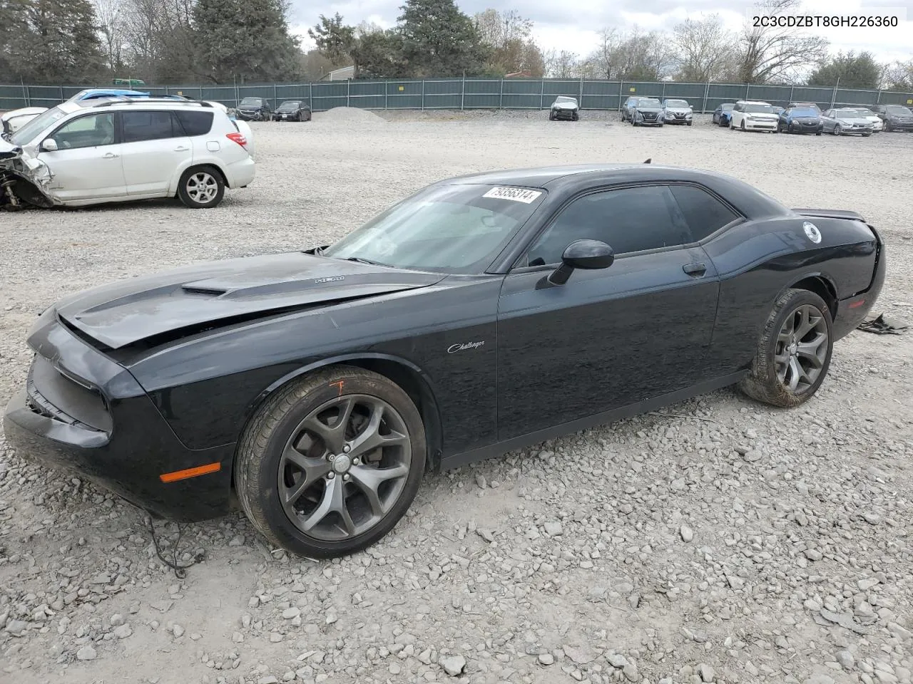 2016 Dodge Challenger R/T VIN: 2C3CDZBT8GH226360 Lot: 79356314