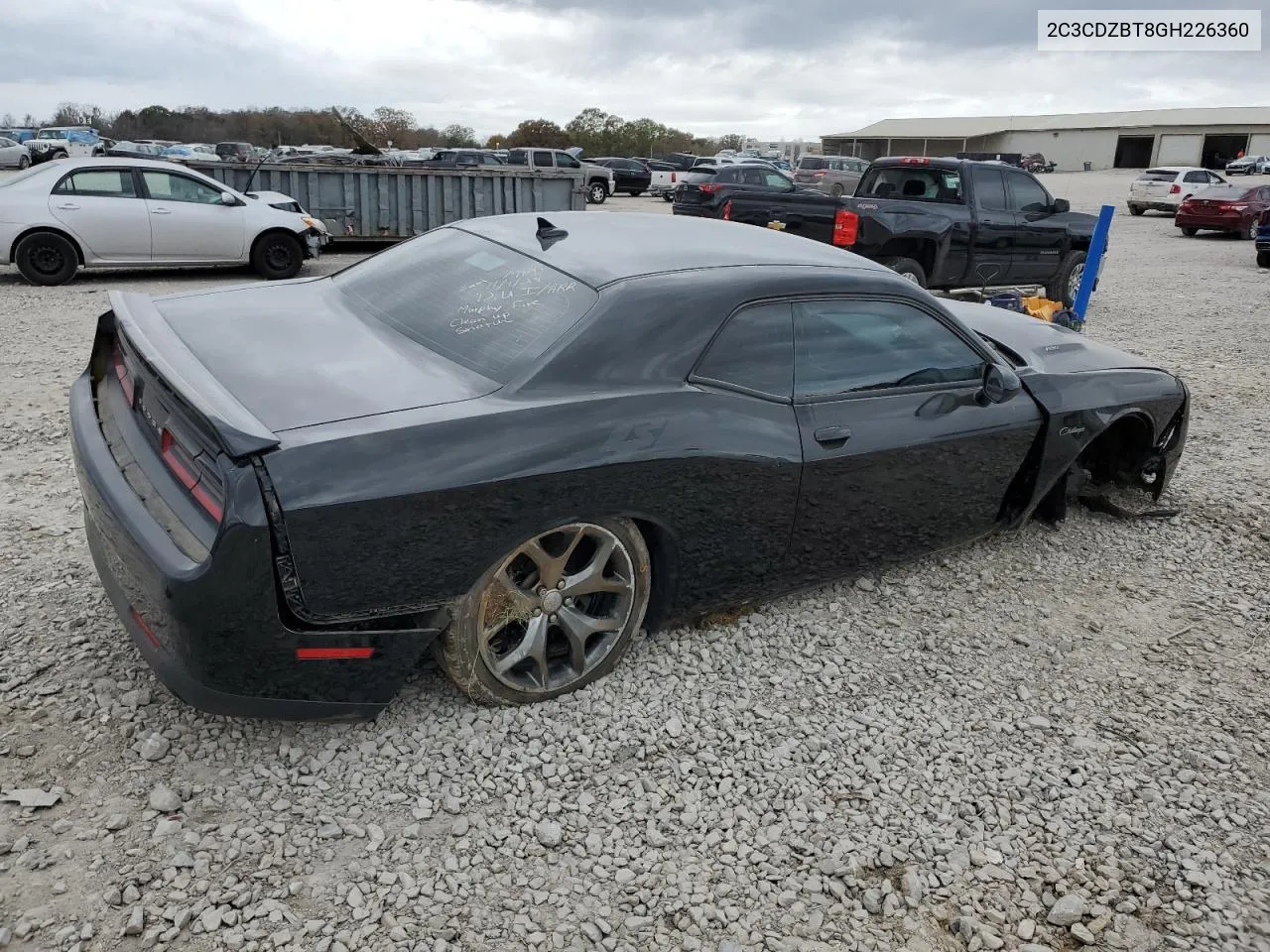 2016 Dodge Challenger R/T VIN: 2C3CDZBT8GH226360 Lot: 79356314