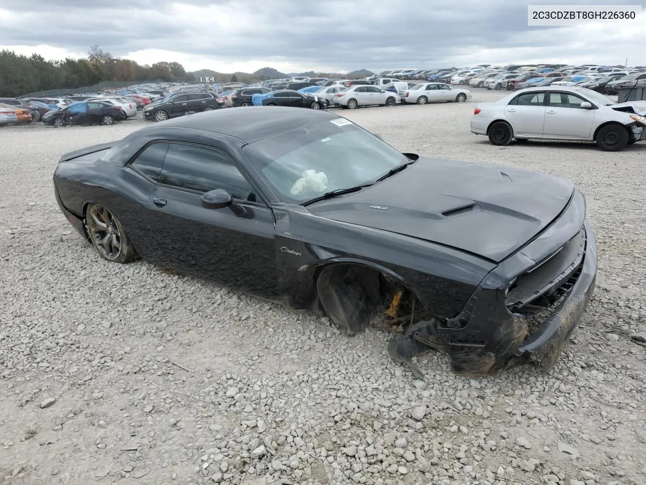 2016 Dodge Challenger R/T VIN: 2C3CDZBT8GH226360 Lot: 79356314