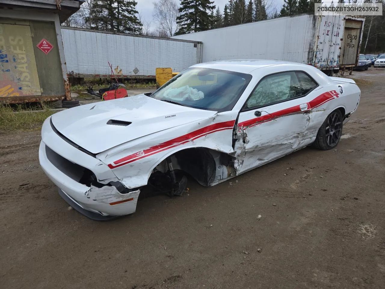 2016 Dodge Challenger R/T VIN: 2C3CDZBT3GH263932 Lot: 79805734