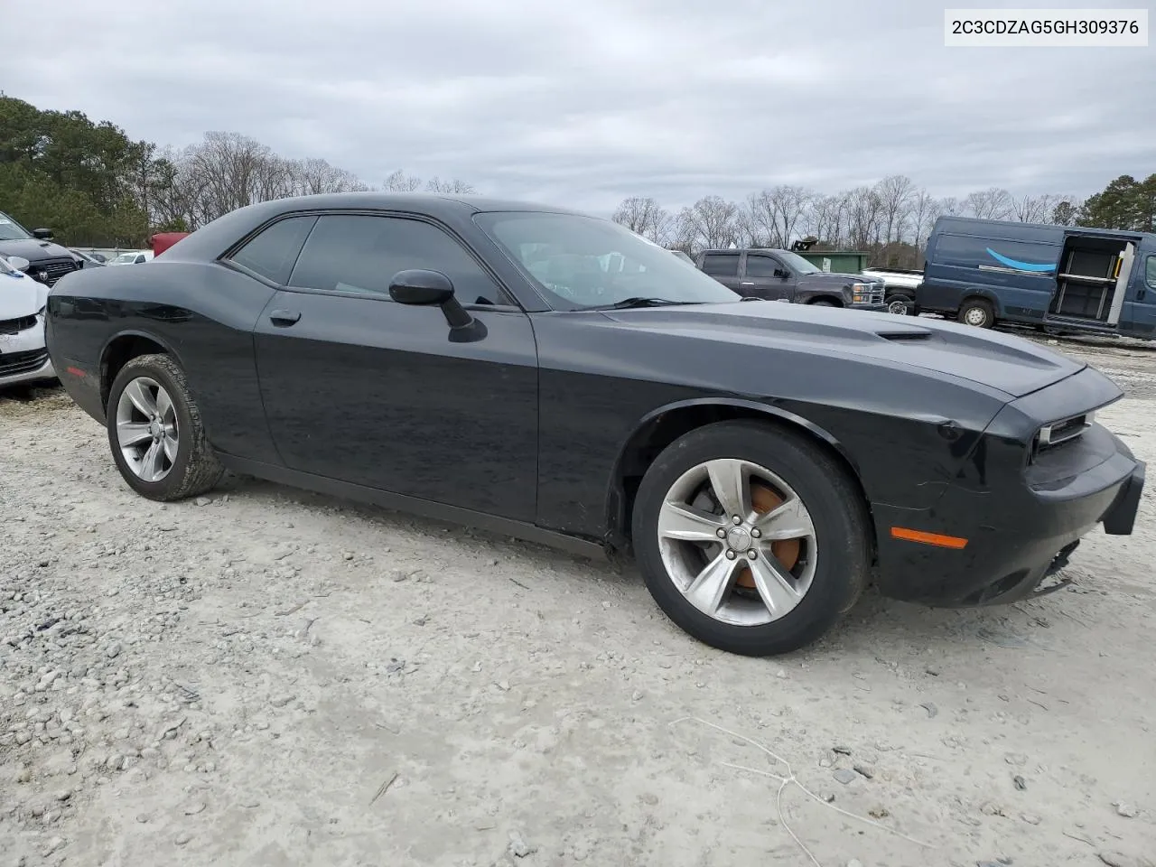 2C3CDZAG5GH309376 2016 Dodge Challenger Sxt